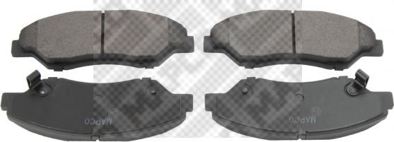 Mapco 6923 - Brake Pad Set, disc brake autospares.lv