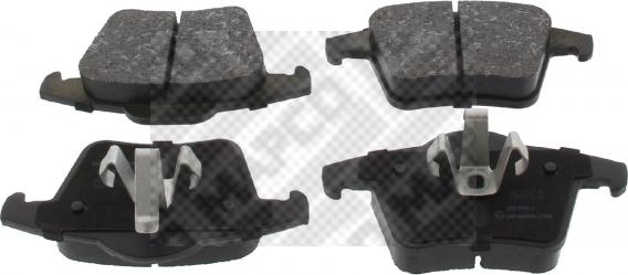 Mapco 6977 - Brake Pad Set, disc brake autospares.lv