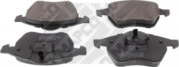 Mapco 6491 - Brake Pad Set, disc brake autospares.lv