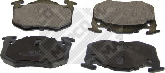 Mapco 6454 - Brake Pad Set, disc brake autospares.lv