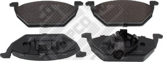 Mapco 6469/1 - Brake Pad Set, disc brake autospares.lv