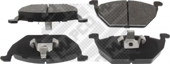 Mapco 6469 - Brake Pad Set, disc brake autospares.lv