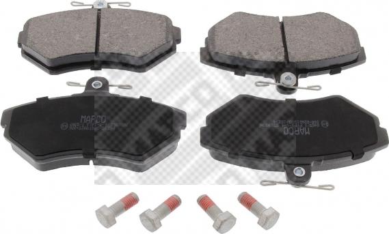 Mapco 6465/1 - Brake Pad Set, disc brake autospares.lv