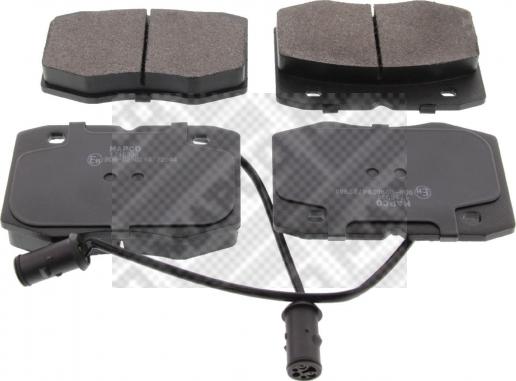 Mapco 6428 - Brake Pad Set, disc brake autospares.lv