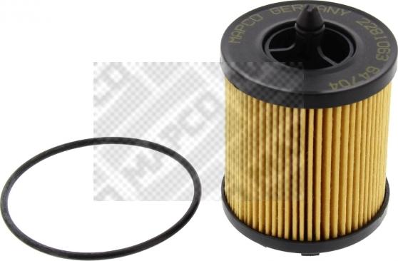 Mapco 64704 - Oil Filter autospares.lv