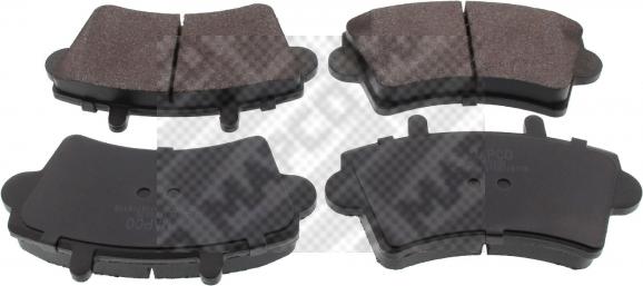 Mapco 6559 - Brake Pad Set, disc brake autospares.lv