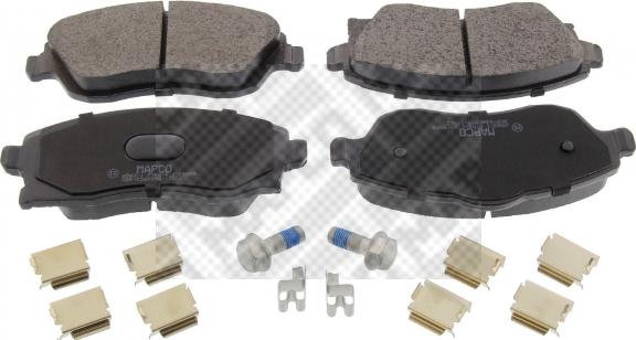 Mapco 6583/1 - Brake Pad Set, disc brake autospares.lv