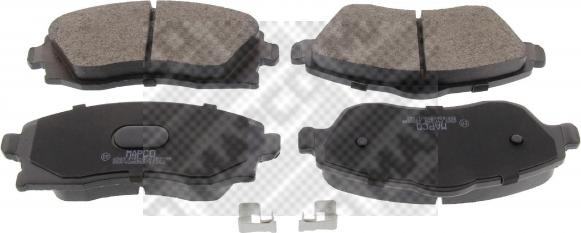 Mapco 6583 - Brake Pad Set, disc brake autospares.lv