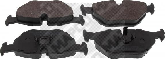 Mapco 6532 - Brake Pad Set, disc brake autospares.lv