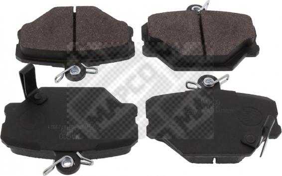 Mapco 6521 - Brake Pad Set, disc brake autospares.lv