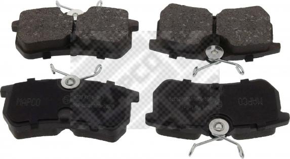 Mapco 6523 - Brake Pad Set, disc brake autospares.lv