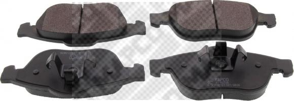 Mapco 6574 - Brake Pad Set, disc brake autospares.lv