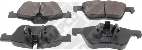 Mapco 6577 - Brake Pad Set, disc brake autospares.lv