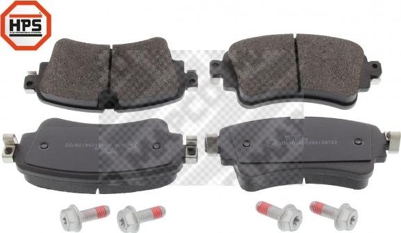 Mapco 6690HPS - Brake Pad Set, disc brake autospares.lv