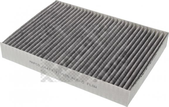 Mapco 66413 - Filter, interior air autospares.lv