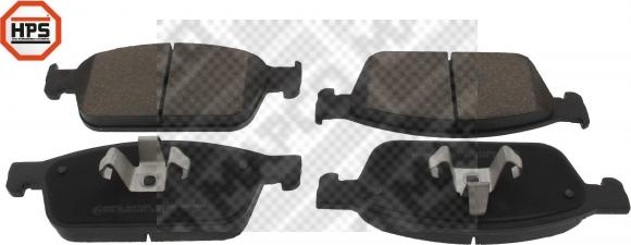 Mapco 6667HPS - Brake Pad Set, disc brake autospares.lv