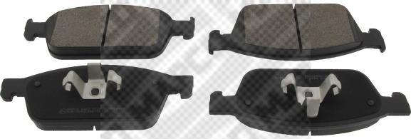 Mapco 6667 - Brake Pad Set, disc brake autospares.lv