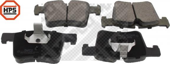 Mapco 6625HPS - Brake Pad Set, disc brake autospares.lv