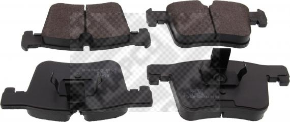 Mapco 6625 - Brake Pad Set, disc brake autospares.lv