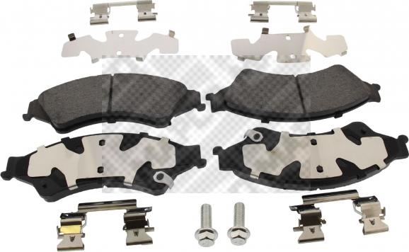 Mapco 6679/1 - Brake Pad Set, disc brake autospares.lv