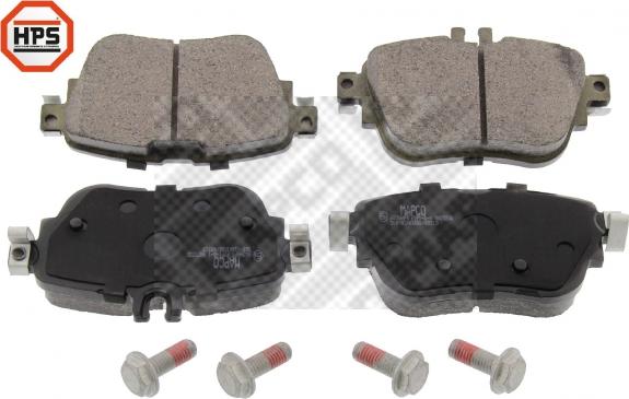 Mapco 6039HPS - Brake Pad Set, disc brake autospares.lv