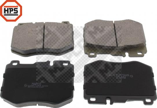 Mapco 6036HPS - Brake Pad Set, disc brake autospares.lv