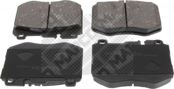 Mapco 6036 - Brake Pad Set, disc brake autospares.lv