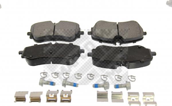 Mapco 6076 - Brake Pad Set, disc brake autospares.lv