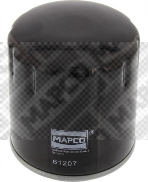 Mapco 61207 - Oil Filter autospares.lv