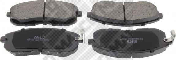 Mapco 6170 - Brake Pad Set, disc brake autospares.lv