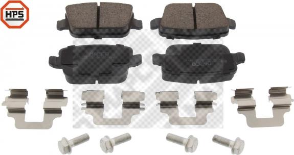 Mapco 6854HPS - Brake Pad Set, disc brake autospares.lv