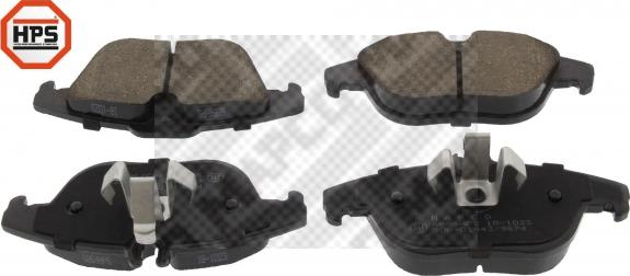 Mapco 6864HPS - Brake Pad Set, disc brake autospares.lv