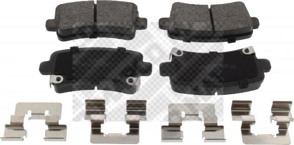 Mapco 6860 - Brake Pad Set, disc brake autospares.lv