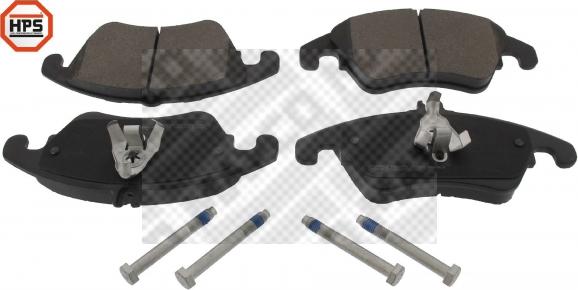 Mapco 6861HPS - Brake Pad Set, disc brake autospares.lv