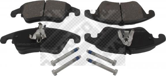 Mapco 6861 - Brake Pad Set, disc brake autospares.lv