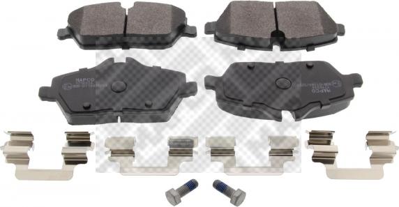 Mapco 6803/1 - Brake Pad Set, disc brake autospares.lv