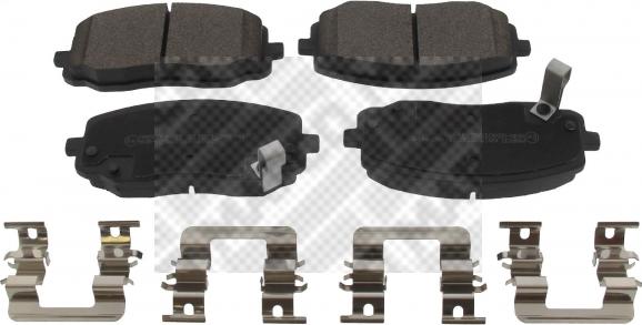 Mapco 6815 - Brake Pad Set, disc brake autospares.lv