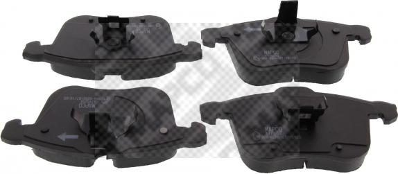 Mapco 6829 - Brake Pad Set, disc brake autospares.lv