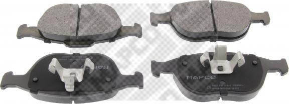 Mapco 6823 - Brake Pad Set, disc brake autospares.lv