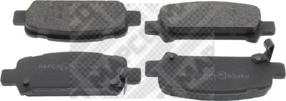 Mapco 6874 - Brake Pad Set, disc brake autospares.lv