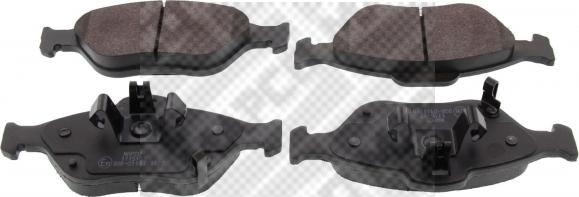 Mapco 6870 - Brake Pad Set, disc brake autospares.lv