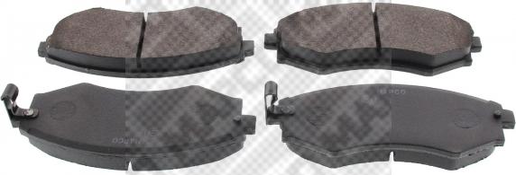 Mapco 6346 - Brake Pad Set, disc brake autospares.lv