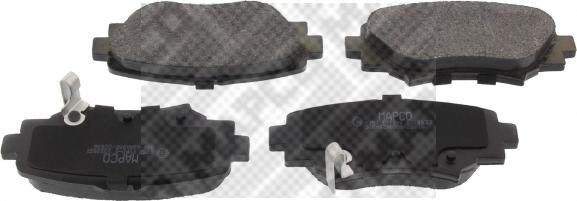 Mapco 6353 - Brake Pad Set, disc brake autospares.lv