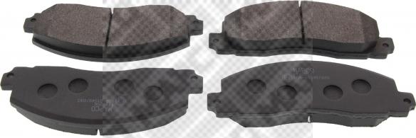 Mapco 6382 - Brake Pad Set, disc brake autospares.lv