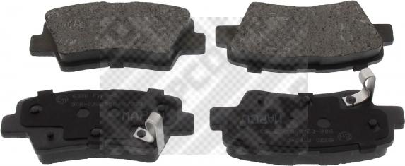 Mapco 6330 - Brake Pad Set, disc brake autospares.lv