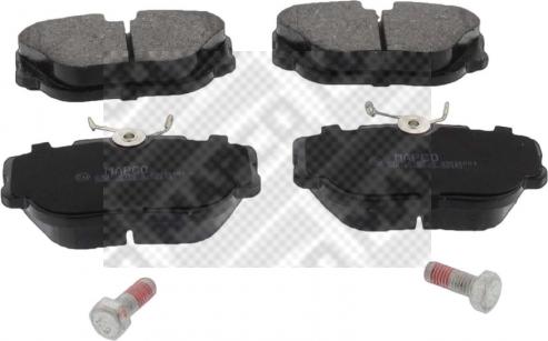 Mapco 6337 - Brake Pad Set, disc brake autospares.lv