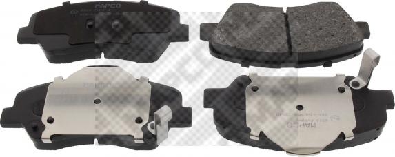 Mapco 6329 - Brake Pad Set, disc brake autospares.lv