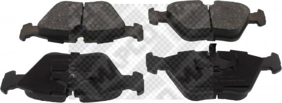 Mapco 6291 - Brake Pad Set, disc brake autospares.lv