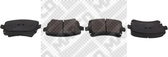 Mapco 6794 - Brake Pad Set, disc brake autospares.lv