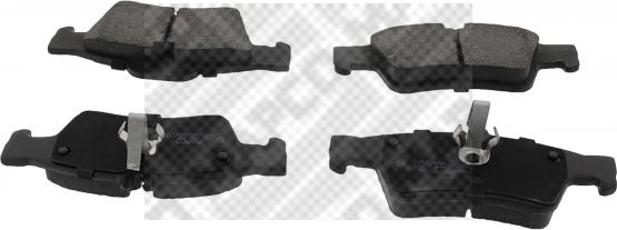 Mapco 6795 - Brake Pad Set, disc brake autospares.lv